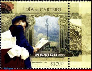 2558 MEXICO 2007 LETTER CARRIER'S DAY, POSTMAN, POST, MNH