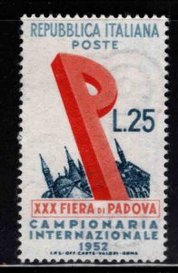 Italy Scott 606 MH*  1952 stamp