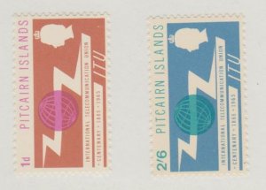 Pitcairn Islands Scott #52-53 Stamp - Mint NH Set