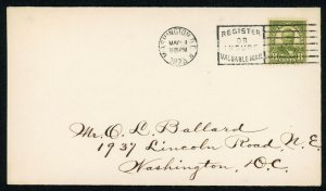 Scott# 560, First Day Cover, May 1, 1923, Wash, DC (51697) 