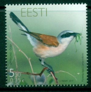 Estonia 2010 Bird of Year - Shrike MUH