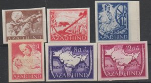 Mi:   1B-VIB   MNH/MH  1941  Cat    Azad Hind