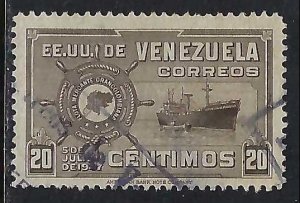 Venezuela 417 VFU SHIP V137-3