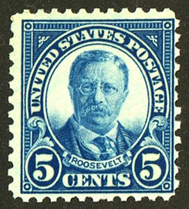 U.S. #637 MINT OG NH