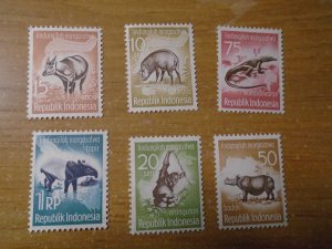 Indonesia  #  473-78  Mint