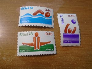 Brazil  # 1277-79  MNH