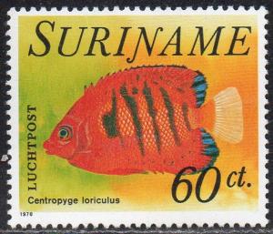 Suriname C56 - Mint-NH - Flame Angelfish (cv $1.75)