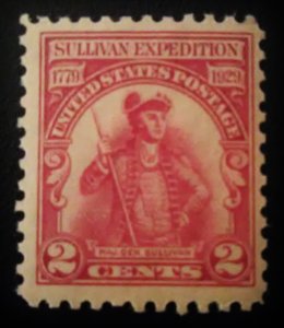 StampGeek Scott #657 Sullivan Expedition MINT, FINE,-VERY FINE NH,OG