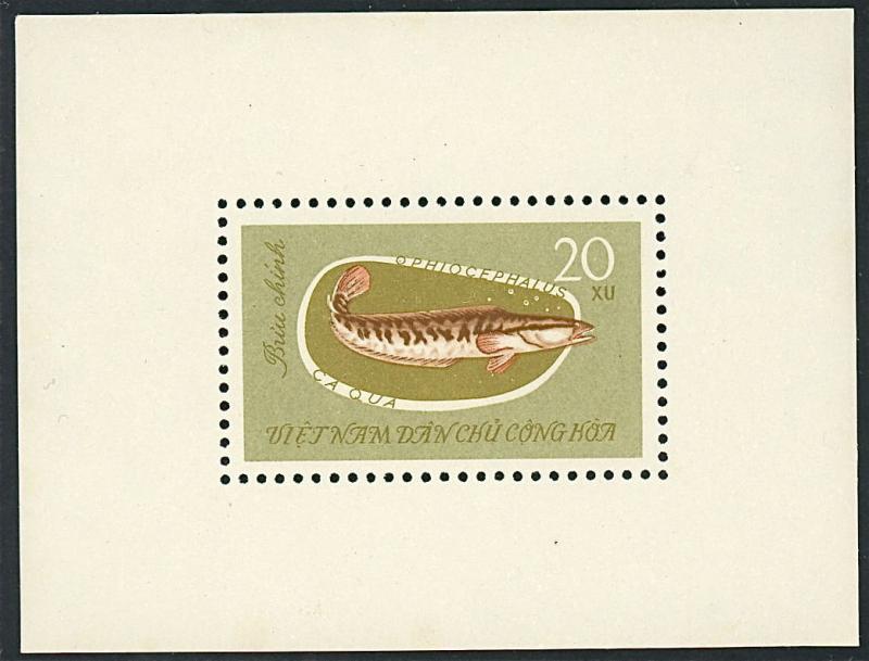 Vietnam (Democratic Republic) #267a VF MNH Souvenir Sheet (no gum). Cat.60.00