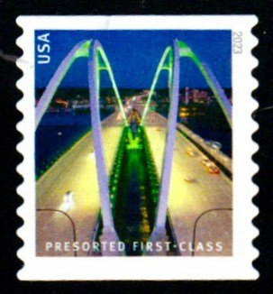 SC# 5810 - (25c) - Bridges: Iowa-Illinois Presorted 1st Class, Used Single