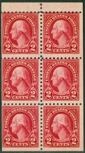 EDW1949SELL : USA 1926 Scott #583a Position A. Mint NH. PO Fresh. Catalog $200.