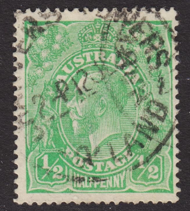 Australia Scott 19 wtmk 9 F to VF used.