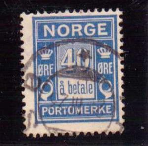 Norway  Scott#  J10  Used