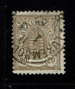 Luxembourg SC# 45, Used - S4045