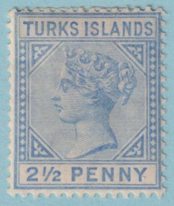 TURKS ISLANDS 52 MINT HINGED OG*  NO FAULTS VERY FINE! - ZHM