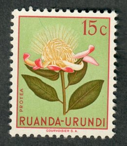 Ruanda-Urundi #115 Flowers MNH single