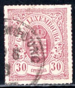 Luxembourg #23   Used   VF  CV $80.00   ...   3600024