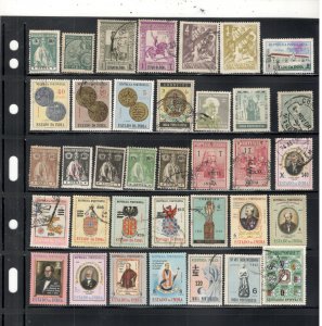 PORTUGUESE INDIA COLLECTION ON STOCK SHEET MINT/USED