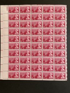 1948 sheet - Moina Michael - Sc# 977