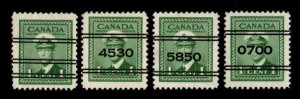 Canada #249 used precancels