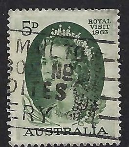 Australia 351 VFU QEII Z8461-1