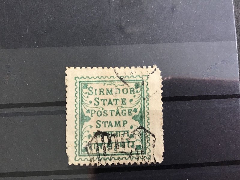 India States Sirmoor  stamp   R29637