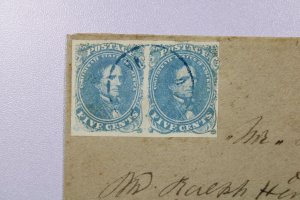 CSA - 186x Dublin VA / NICE #1 Pair Milky Blue Stone #3 - L38874