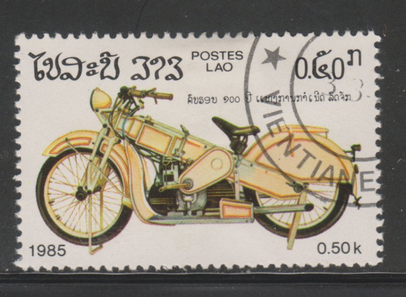 Laos 620 Motorcycle 1985