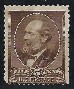 US Scott #205 Unused NG NH Fine with stain on back