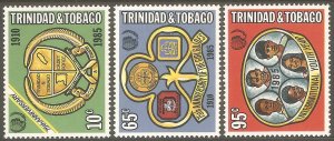 TRINIDAD & TOBAGO Sc# 437 - 439 MNH FVF Set-3 Boy Scouts