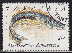 Tanzania 816 Malacanthus Latovittatus 1992