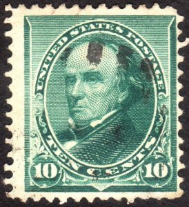 1890, US 10c, Webster, Used, Sc 226