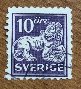 Sweden #128  F,   CDS    (Facit Type 2  #146C)