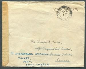 CANADA WWII ERA MILITARY COVER F.P.O. CANCEL 539