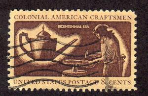 USA 1457 - Used-NH - Silversmith