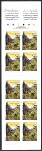 Canada #2470a 59¢ Parks Canada Centennial (2011). Booklet of 10 stamps. MNH