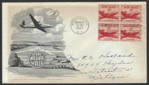 USA #C33 First Day Cover