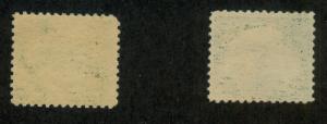 U.S. - 568 - 2 different shades - Very Fine - Never Hinged