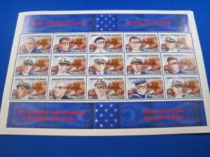 ST. VINCENT  -  SCOTT # 1559  FULL SHEET   SPECIMENS   MNH   (gg)