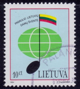 Lithuania, 1994, World Song Festival, sc#496, used,++