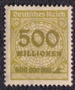 Germany 293 1923 MH