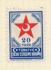 Turkey 1959 Early Issue Fine Mint Hinged 20p. 085620