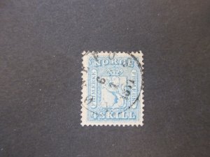 Norway 1863 Sc 8 FU