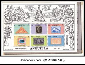 ANGUILLA - 1979 Death Centenary of Sir Rowland Hill - Miniature sheet - MNH