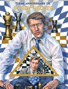 TOGO 2013 SHEET BOBBY FISCHER CHESS tg13402b