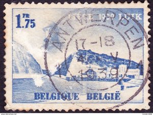 BELGIUM 1938 1.75fr Blue International edition in Liege FU