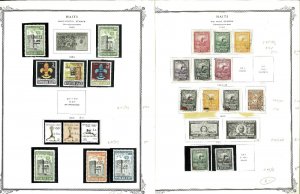 Haiti 1906-1970 M, CTO & U Hinged & in Mounts on Scott Specialty Pages