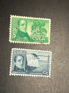 Cuba C34-35 used