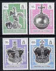 TRISTAN DA CUNHA - 1993 - Coronation, 40th Anniv - Perf 4v Set-Mint Never Hinged