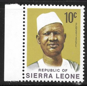 Sierra Leone #427 10c Pres Stevens ~ MNH